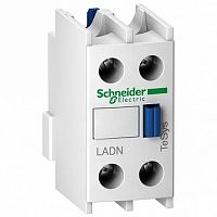 Дополнительный контактный блок 2НЗ фронтальный монтаж крепление с помощью винтовых зажимов | код. LADN02 | Schneider Electric